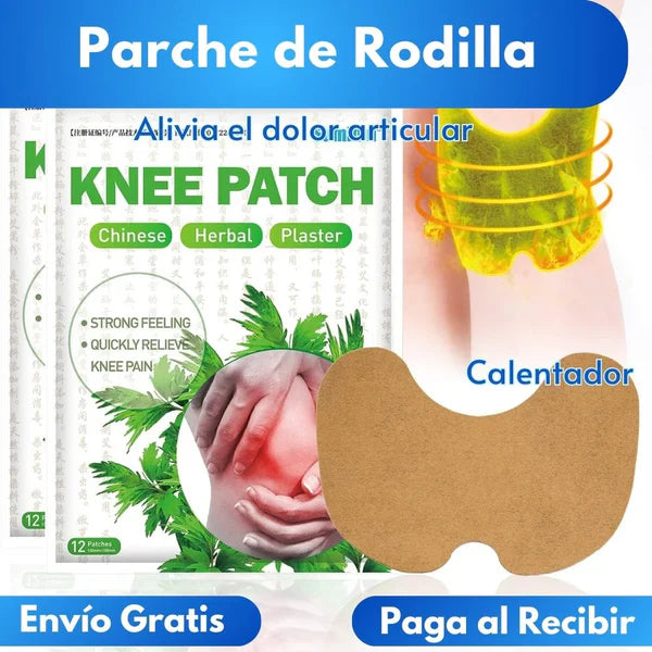 Parche De Dolor Para Rodilla x12 Unidades