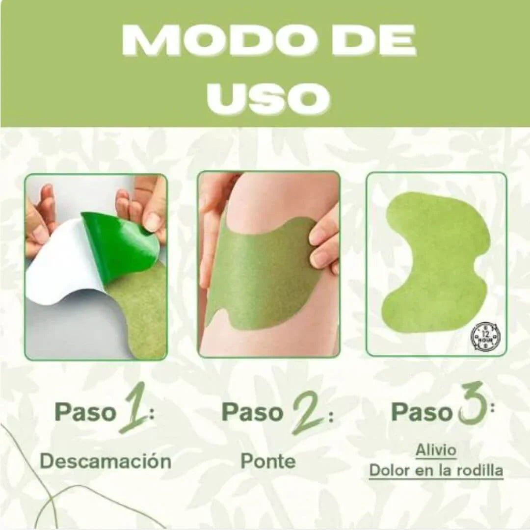 Parche De Dolor Para Rodilla x12 Unidades