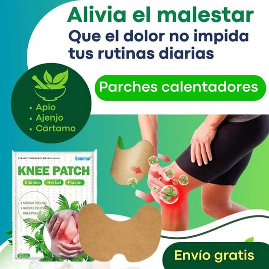 Parche De Dolor Para Rodilla x12 Unidades