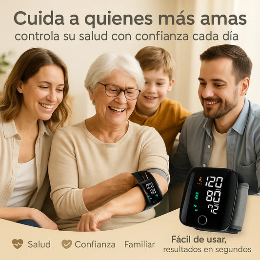 Tensiómetro Digital de Muñeca Con Voz