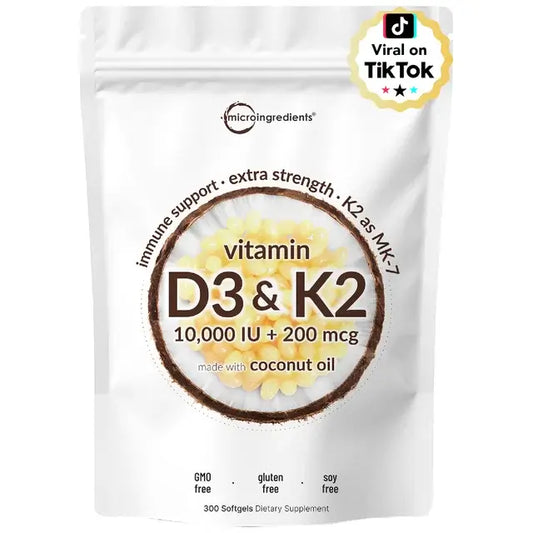 Vitamina D3 + K2 SuperHuman™ — Fortaleza diaria para tu cuerpo